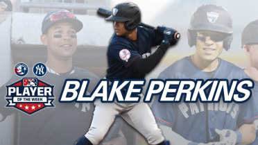 Blake Perkins Named MiLB’s Eastern League Player Of The Week 