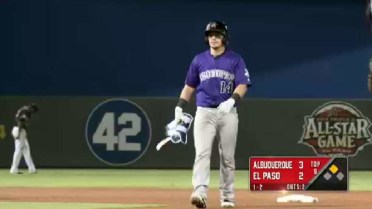 Albuquerque's Wolters hits RBI double
