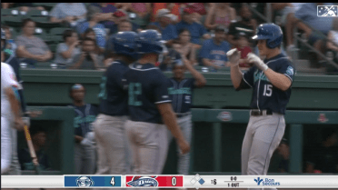 Asheville's Barber stays hot with another homer