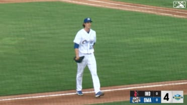 Royals No. 2 prospect Lynch strikes out six for Omaha