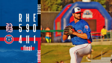 Smokies Lose Late Lead To Barons In 5-4 Defeat
