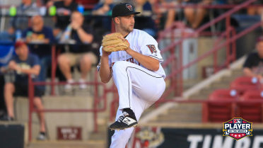 MiLB Names Justin Bullock High-A Central Pitcher of the Month for June