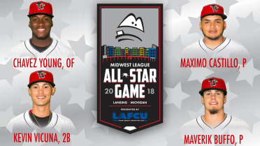 Lugnuts' Young, Vicuña, Buffo and Castillo named MWL All-Stars