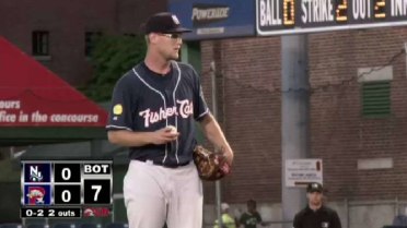 Fisher Cats' Harris ends seventh with K