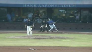 LaValley mashes two-run dinger for Blue Wahoos