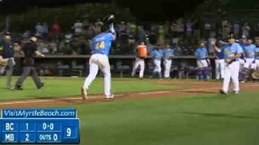 Myrtle Beach's Galindo ends the game