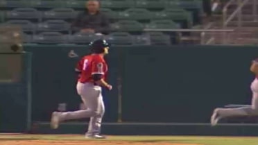 The Sounds' Jaycob Brugman homers during a big night