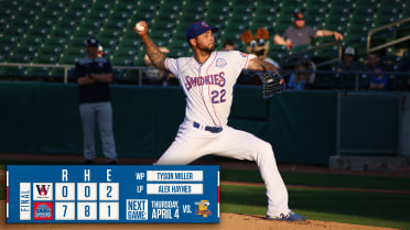Smokies Hurl Combined No-Hitter in Exhibition Tune-Up