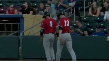 Nashville's Canha hits two-run double