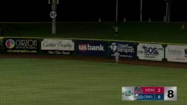 Tommy Pham makes a great catch for the Redbirds