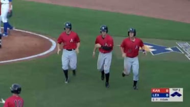 Schnurbusch's bases-clearing double for Kannapolis