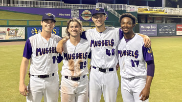 Mighty Mussels trio flexes for nine-inning no-no