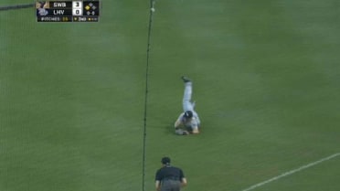 Zehner makes diving catch in right for RailRiders