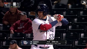 IronPigs' Hall honored as Phils' top hitter for April