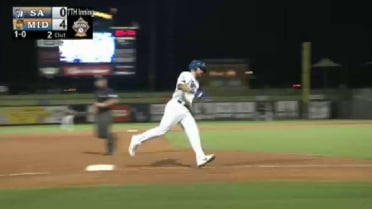 Midland's Brown hits solo homer