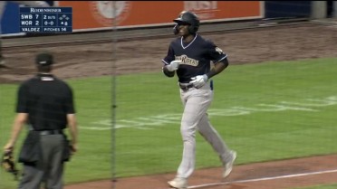 Estevan Florial hits his second HR of the game