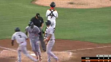 Reading's Pujols slugs first Double-A homer