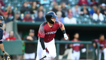 Gerber homers in return to River Cats