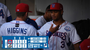 Smokies Win in Rubber Match Stretched to Twelve Innings