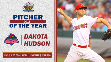 Redbirds' Hudson awarded Pitcher of the Year
