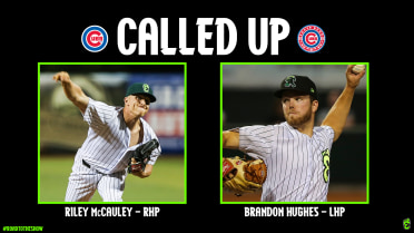 McCauley, Hughes Called Up To South Bend