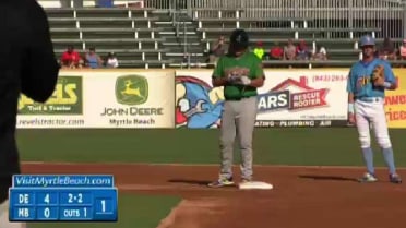 Moorman's RBI double for Down East