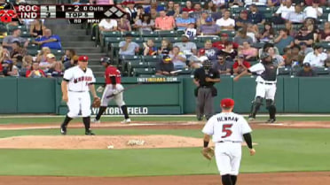 Indianapolis' Kingham punches out sixth batter