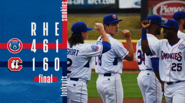 Streak Snapped! Smokies Open Road Trip with 4-1 Win in Chattanooga