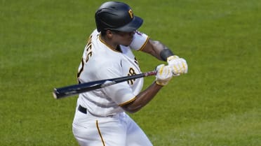 Pirates' Hayes homers, doubles in debut