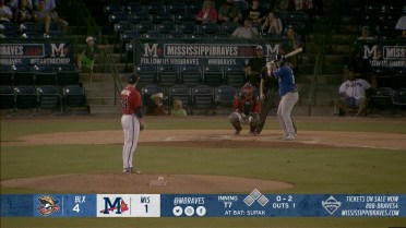 Biloxi's Supak collects first extra-base hit