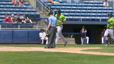 Hillcats' Haggerty belts three-run homer