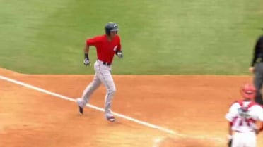 Columbus' Gonzalez homers to right field in seventh
