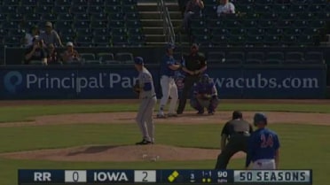 Iowa's Freeman lines two-run single to center