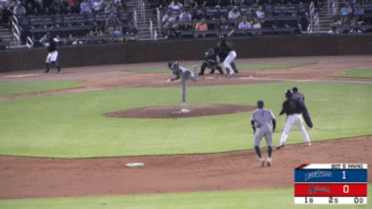 Cabrera notches 9th strikeout for Blue Wahoos