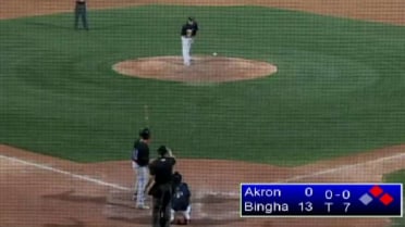 Conlon gets a strikeout for the Rumble Ponies