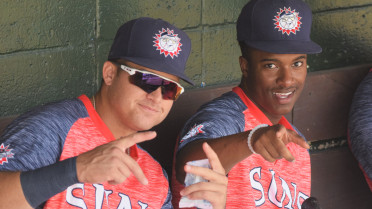 Suns Shell BlueClaws in 14-2 Victory on Friday