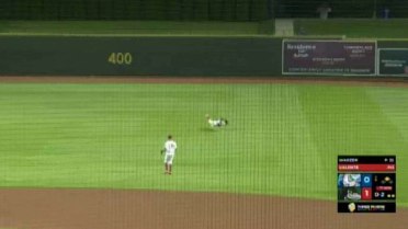 Roller makes remarkable diving catch for Loons