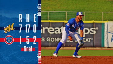 Smokies Swept By Montgomery With 7-1 Loss