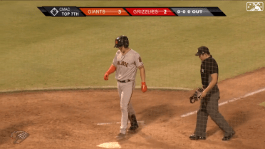 Bailey belts second homer of the night