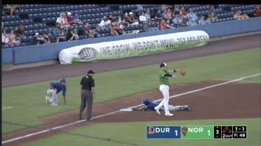 Franco rips another triple for Durham