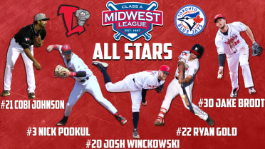 Five Lugnuts named Midwest League All-Stars