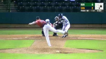 Keller notches seventh strikeout for Charleston