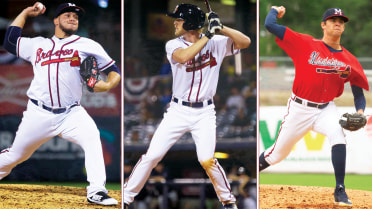 Walker promoted to Gwinnett, Aro to M-Braves and Alexander activated from IL and sent to Florida