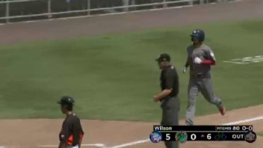 Lehigh Valley's Rodriguez homers to right-center