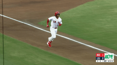 Barrero muscles one out for 19th homer of the year