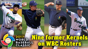 Nine former Kernels on World Baseball Classic rosters