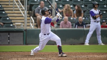 Sabato homers again in extra innings loss to Marauders
