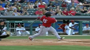 Astudillo's solo home run for the Red Wings