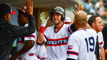 Homers Power Knights Past Stripers 6-5