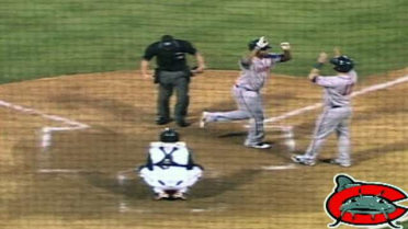 Kevin Keyes Smashing Home Run